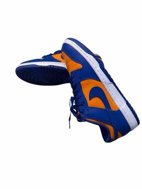 Nike Men’s Low Top Sneakers in Blue & Orange